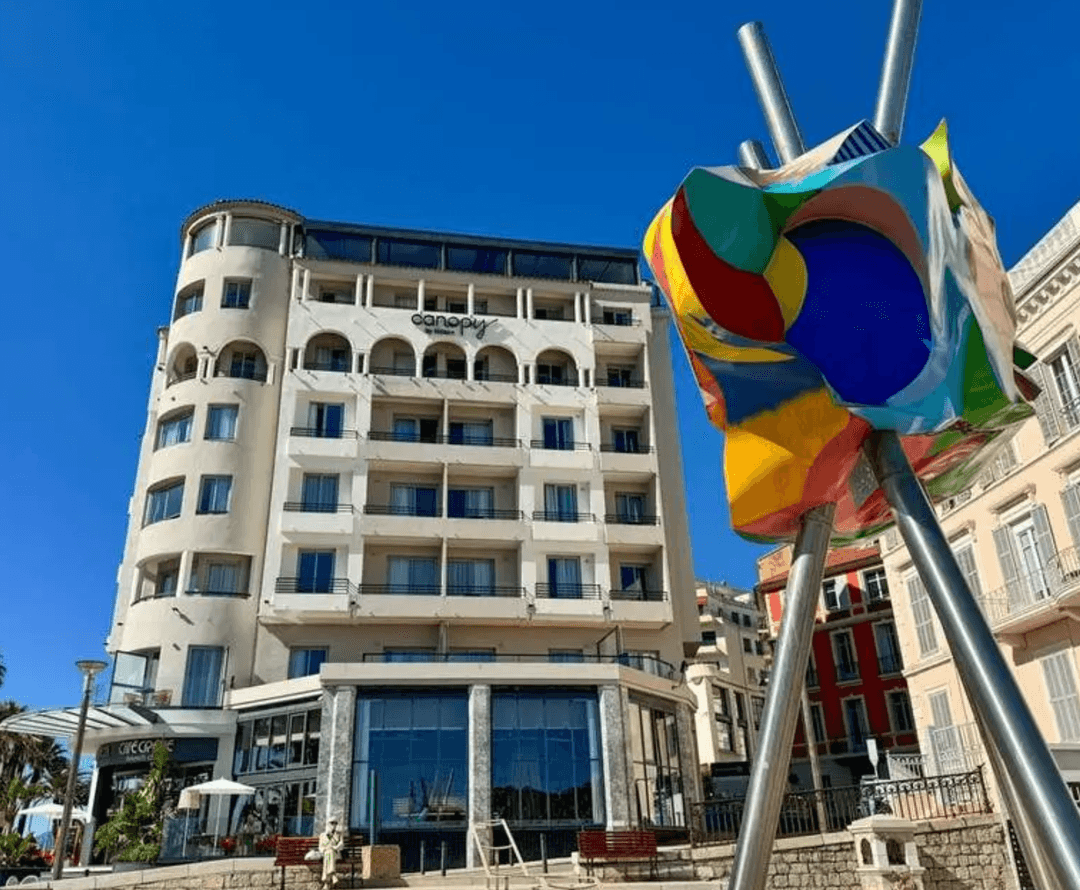 Side view of the Canopy Hilton