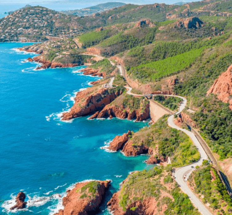 A beautiful cornice landscape